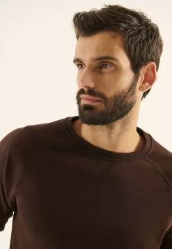 Pier One Sweatshirt - Dark Brown -Pier One Shop f3d9b5df98cd4734a609d76dc5a5b8ff