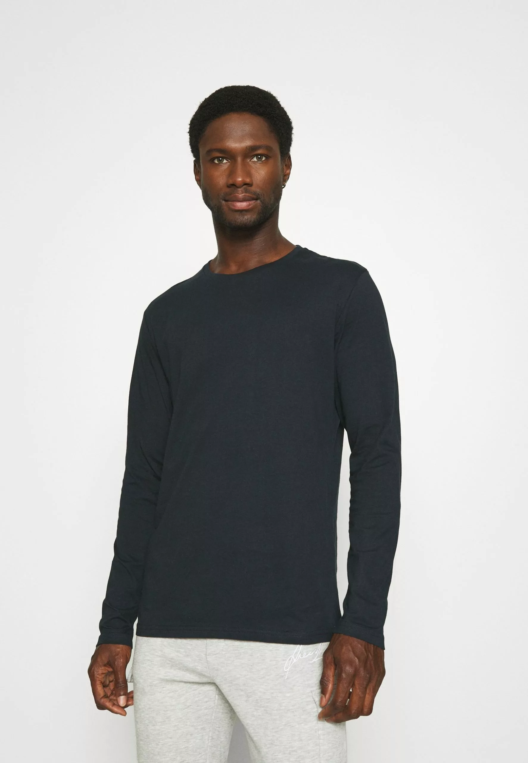 Pier One 2 Pack - Long Sleeved Top - Olive/Dark Blue 2 Pier One 2 Pack - Long Sleeved Top - Olive/Dark Blue - Image 2