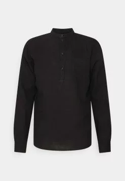 Pier One Linen Cotton Mix 2 Pack - Shirt - White/Black -Pier One Shop f5232f1e8c48481f89ee6709ae44e911