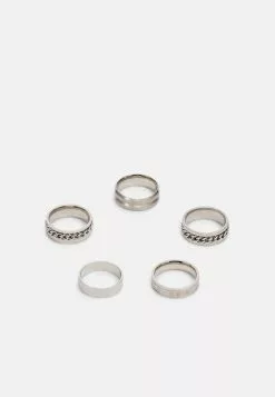 Pier One 5 Pack - Ring - Silver-Coloured