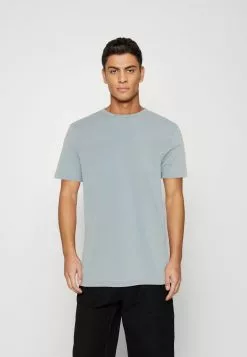 Pier One 7 Pack - Basic T-Shirt - Blue/Mottled Bordeaux/White -Pier One Shop fa69fb0ba92e4364a8c0d3c3d5b90d95