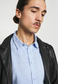 Pier One Shirt - Mottled Blue -Pier One Shop fca3ca22ceae4991bde50472de455c02