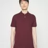 Pier One Basic - Polo Shirt - Bordeaux