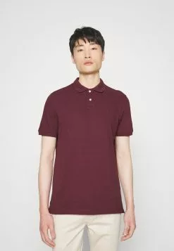 Pier One Basic - Polo Shirt - Bordeaux