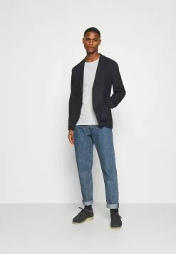 Pier One 5 Pack - Basic T-Shirt - Black/White/Light Grey